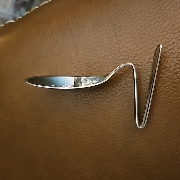 VTG Micro Handpainted Lennomex Nautical Ship Bent Spoon Decor - Picture 5 of 8